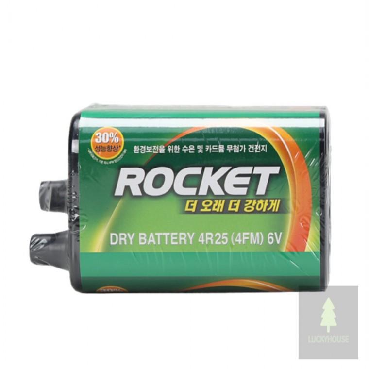 건전지 4R25A 랜턴용 최소주문수량4개 4r256v 낚시후레쉬건전지 벡셀랜턴용건전지4r25