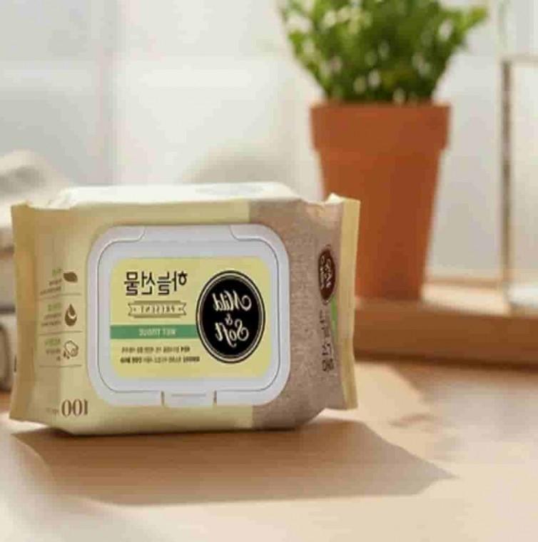 캡형물티슈 100매 10개 물티슈캡형 휴대용물티슈 물휴지