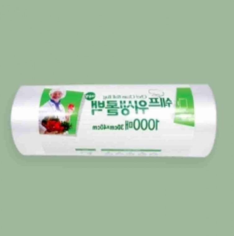 대용량 위생롤백 1000매 중형 30x40cm 식품용비닐 비닐포장봉투 투명비닐봉투 비닐봉투