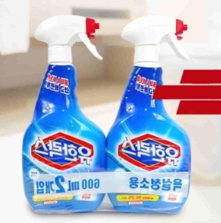 욕실용 세정제 600ml 2개 변기세정제클리너 찌든때세제 욕실곰팡이제거제 스프레이곰팡이제거제