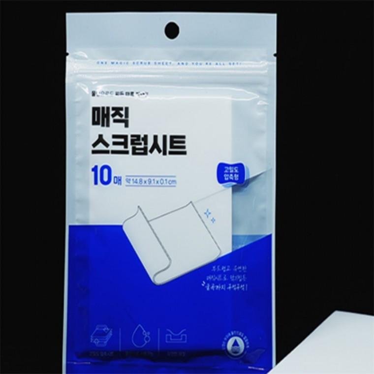 매직시트 10매입 주방찌든때수세미 화장실청소폼 신발세탁솔