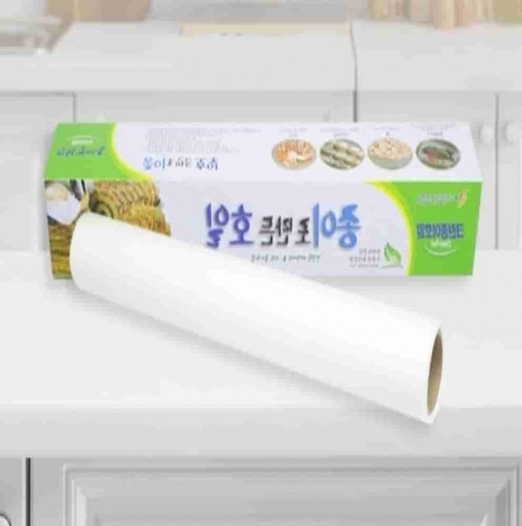 종이호일 33x20m 3개 에어프라이어호일 기름흡수종이 에어프라이기호일 에어프라이호일