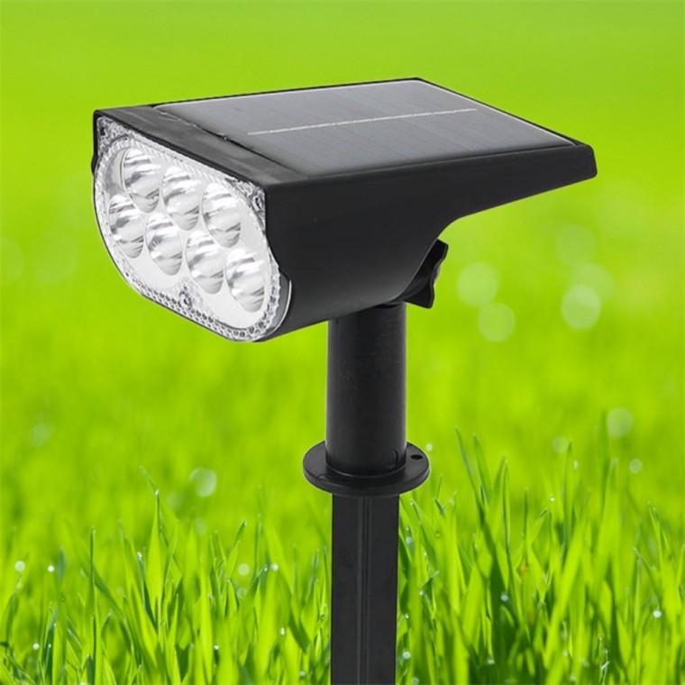 태양광 정원등 수목등 컬러 7구 LED 화단태양광조명등 야외용태양광조명 캠핑태양광조명