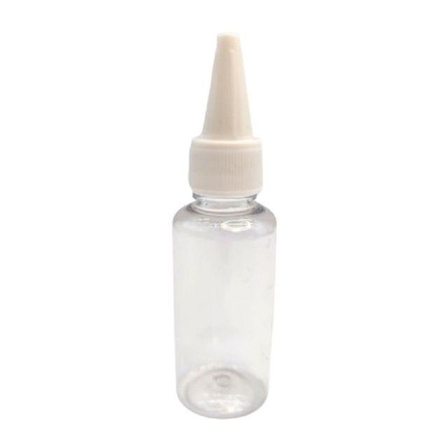 소분용기 공병 소스공병 샘플공병 화장품공병 뾰족캡 용기 30ml 화이트