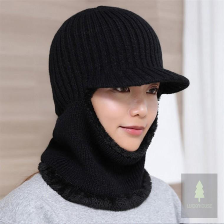 넥워머 털모자 블랙 남녀공용 남자넥워머겨울용 목도리워머 오토바이넥워머
