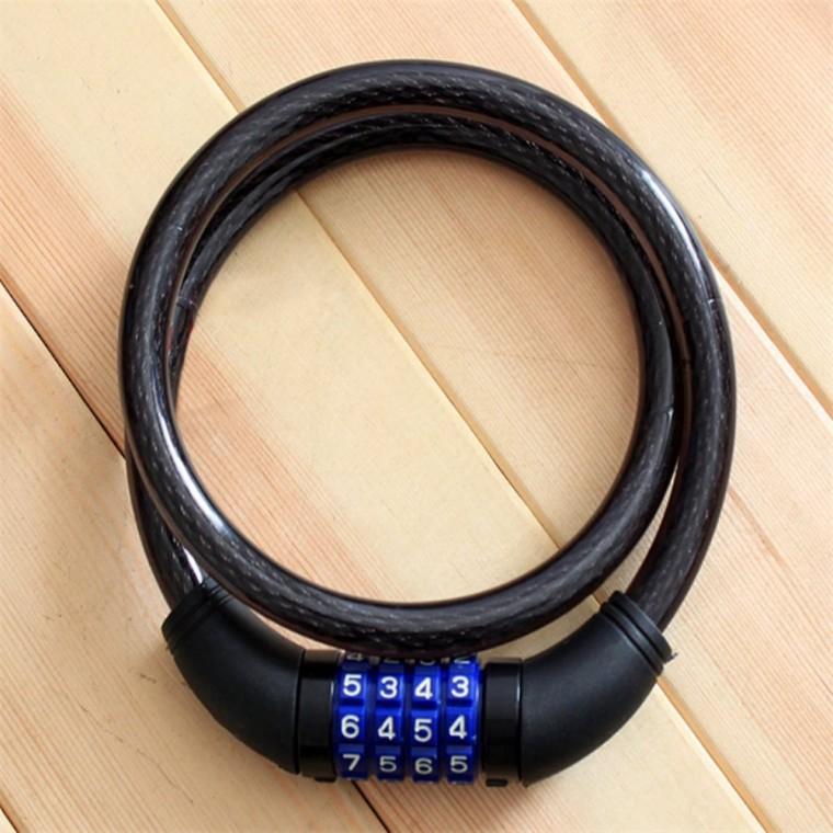 12mm 와이어 자전거 번호키 자물쇠 자전거와이어락 자전거열쇠번호키 와이어자물쇠