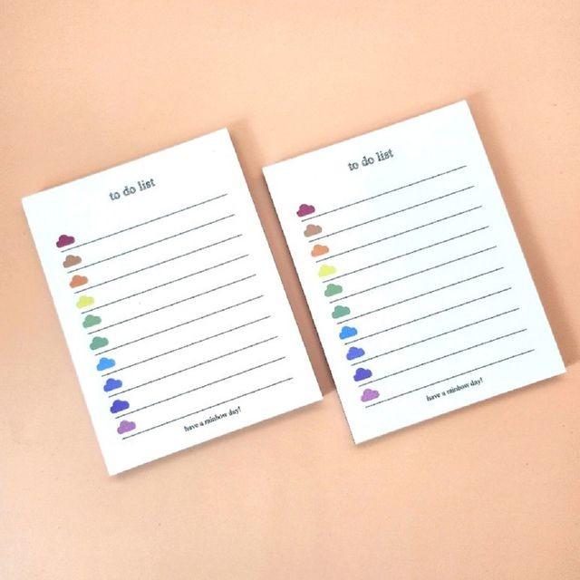 체크리스트 작은 수첩 투두 스케줄 할일 메모지