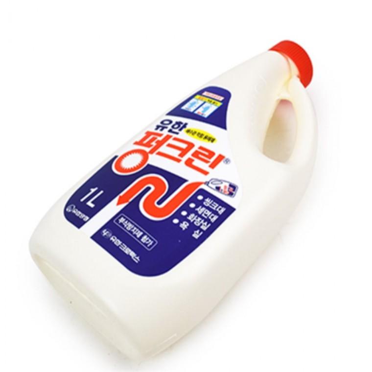 배수관용액 1L 배수구뚫는액체 싱크대배수구크리너 세면대배수구크리너