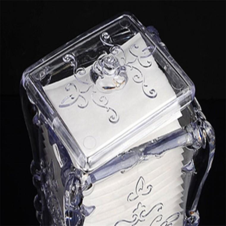화장솜정리대 아크릴화장솜케이스 화장솜 케이스