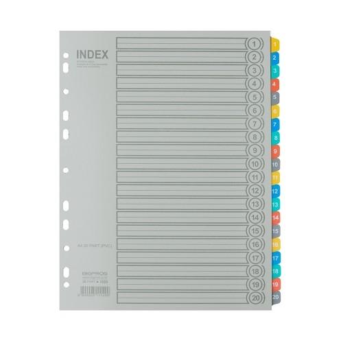 대흥사 PP인덱스 I620 A4 20분류 1세트
