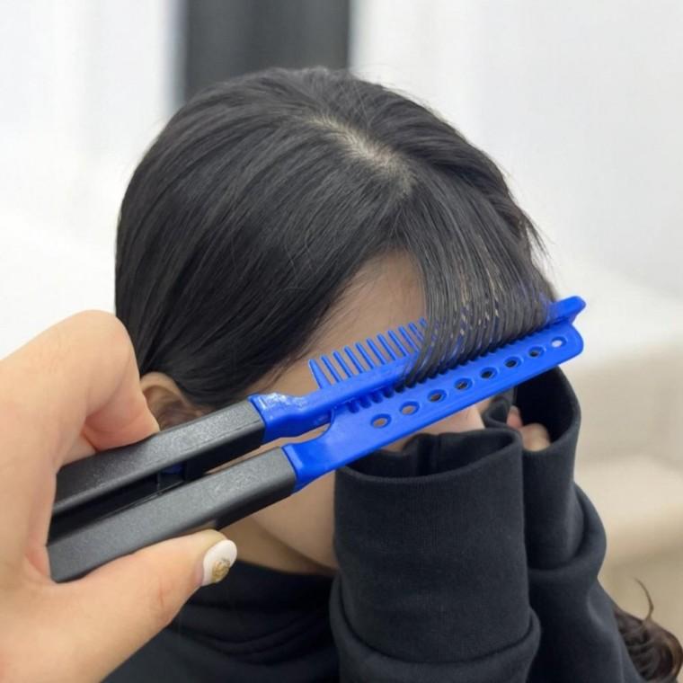 여자 남자 뿌리 볼륨 드라이 브러쉬 집게 빗 머리뽕