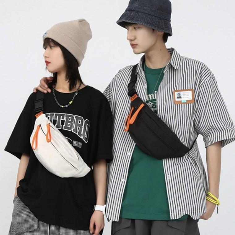 OHS-BJR876 5컬러 남녀공용 슬링백 힙색