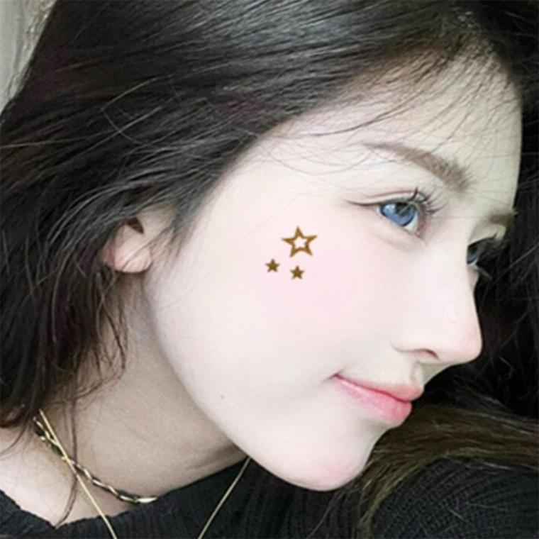 얼굴 스티커 네일아트스티커 페이스스티커 바디스티커