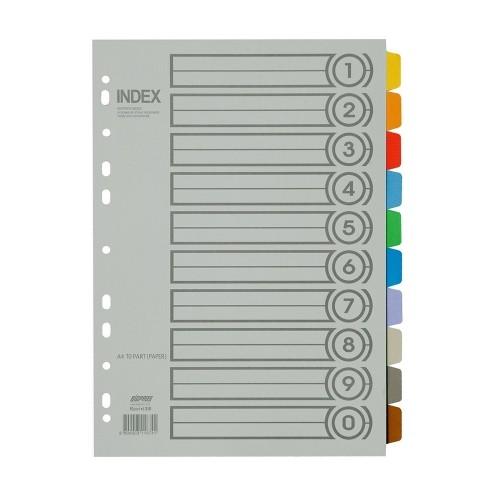 대흥사 종이인덱스 I310 A4 10분류 5세트