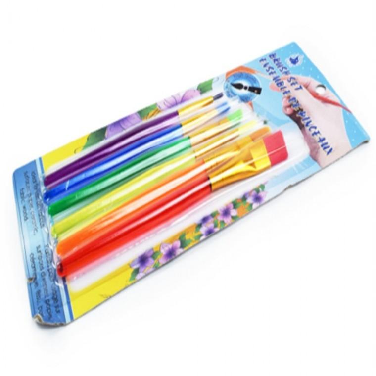 수채화붓 6p 수채화브러쉬 유화붓