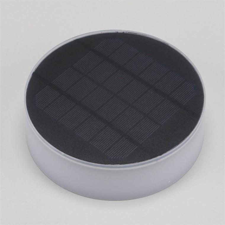 태양광 지주식 원형등 150MM 전구색 LED태양광정원등
