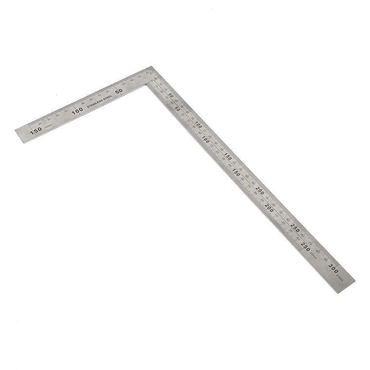 직각자 30cm/50cm ㄱ자자 스틸직각자300 쇠자 꺽쇠자 재단용자