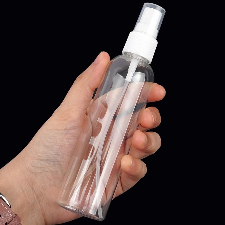 스프레이용기 120ml 미스트분무기 투명플라스틱용기 미스트용기 플라스틱공병 여행용공병