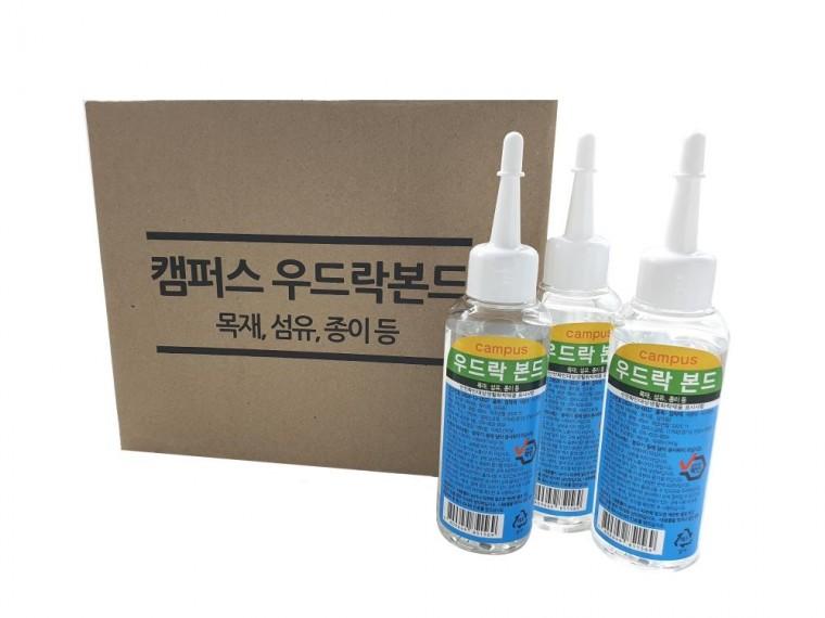 캠퍼스 우드락 본드 1박스(10개입) 100ml 스티로폼 종이 헝겊 접착제