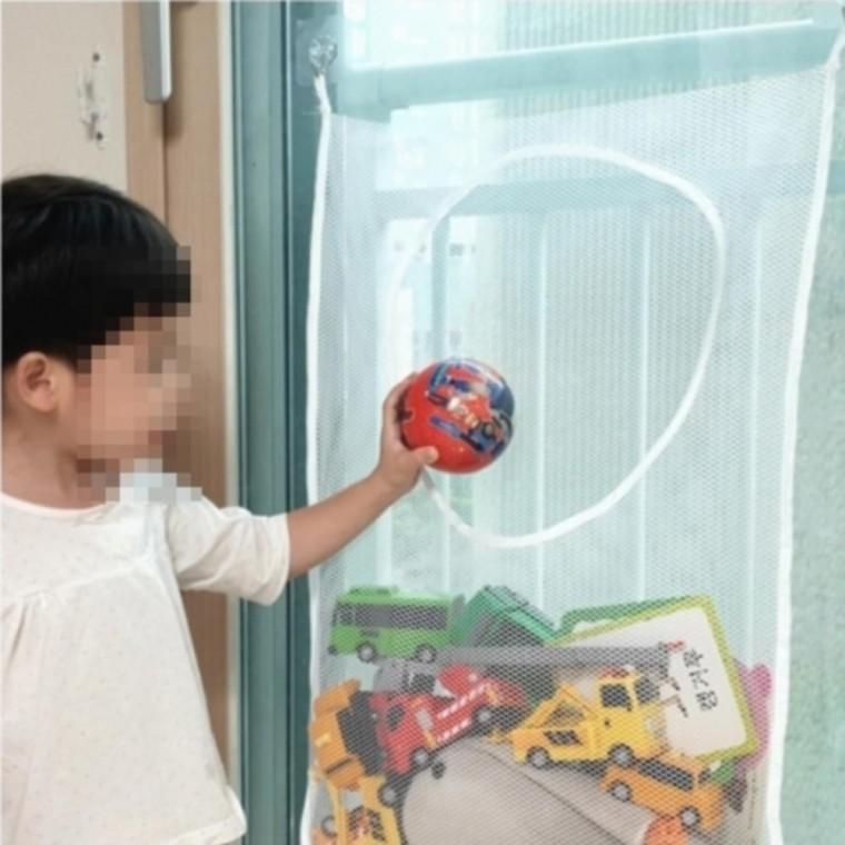 걸이식 빨래 그물망 세탁 그물 주머니 보관망 장난감 소품 수납망 매쉬망 분리 바구니