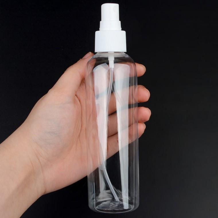 스프레이용기 200ml 스프레이통 플라스틱공병 미스트분무기 투명플라스틱용기 여행용화장품공병
