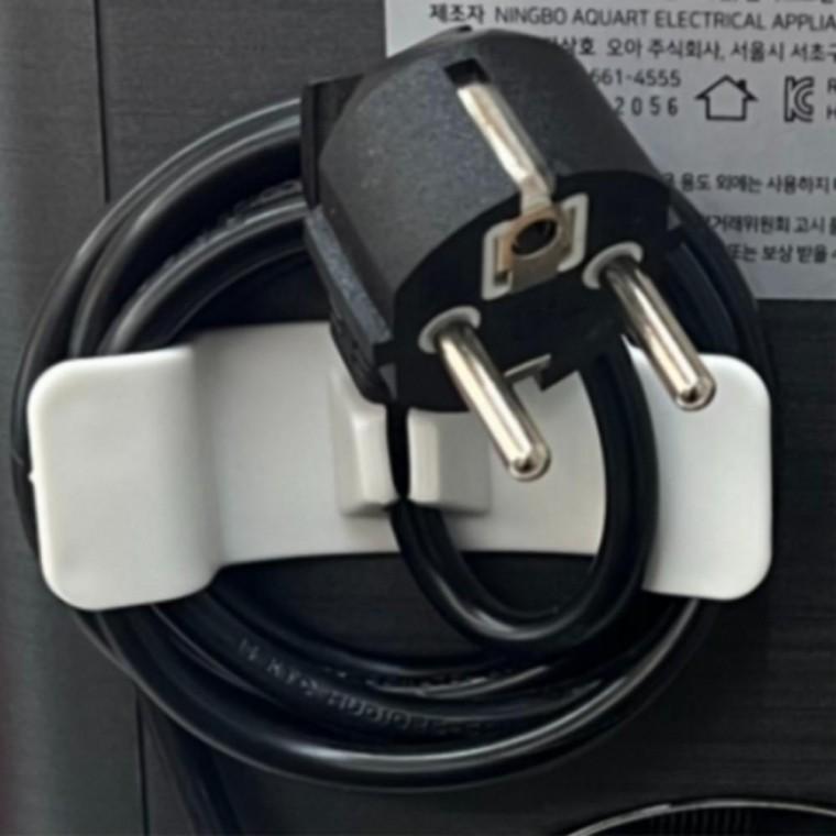 3개세트 전선 정리 고정 감기 부착식 가전 전자 제품 선정리 홀더 전선 케이블 감개
