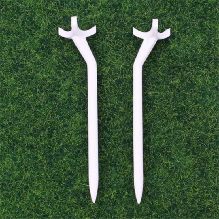 삼발이골프티 15개입 무저항골프티 플라스틱골프티 골프티꽃이