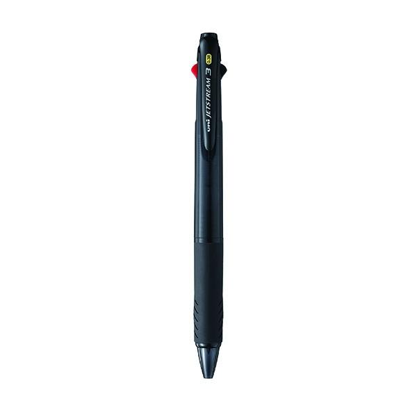 제트스트림 3색볼펜 0.38 SXE3-400-38 검정바디 1자루 미쯔비시