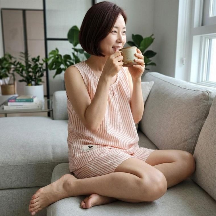 국산 여름 시원한 홈웨어 나시 상하세트