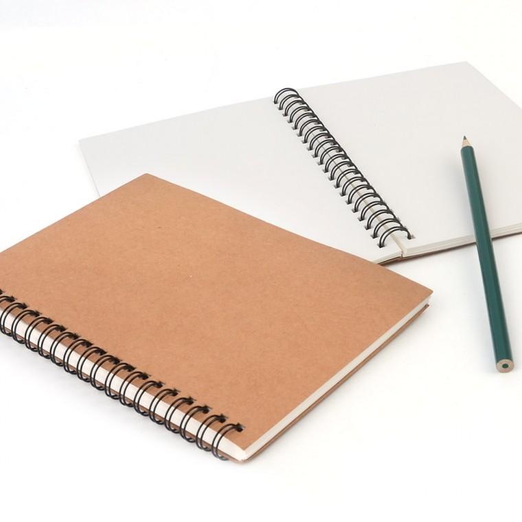 크라프트노트 드로잉노트 무제노트 연습장노트 학원노트 캘리그라피연습장