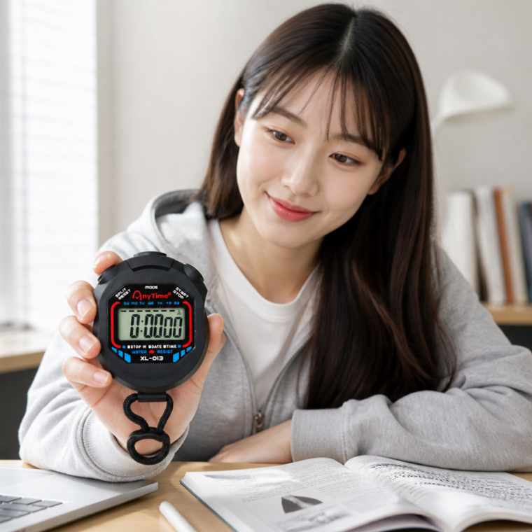 디지털 초시계 타이머 수험생 학습용 카운트다운 스톱워치