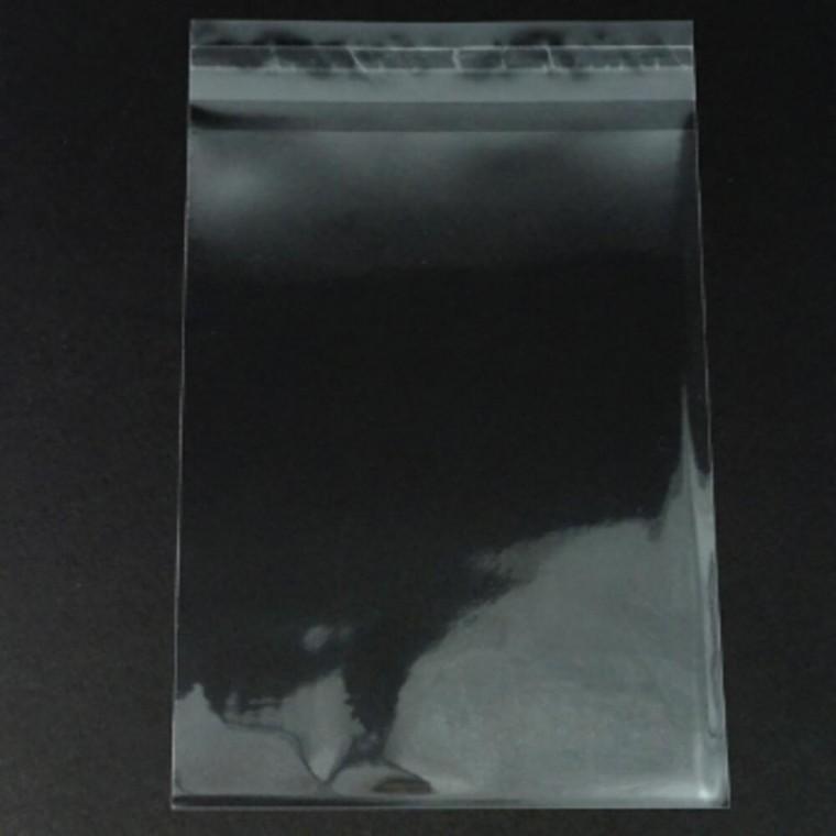투명접착백 1220x320mm 18매 투명포장봉투 접착식봉투 무지봉투
