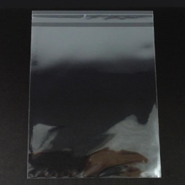투명접착백 120x250mm 140매 투명비닐봉투 투명포장봉투