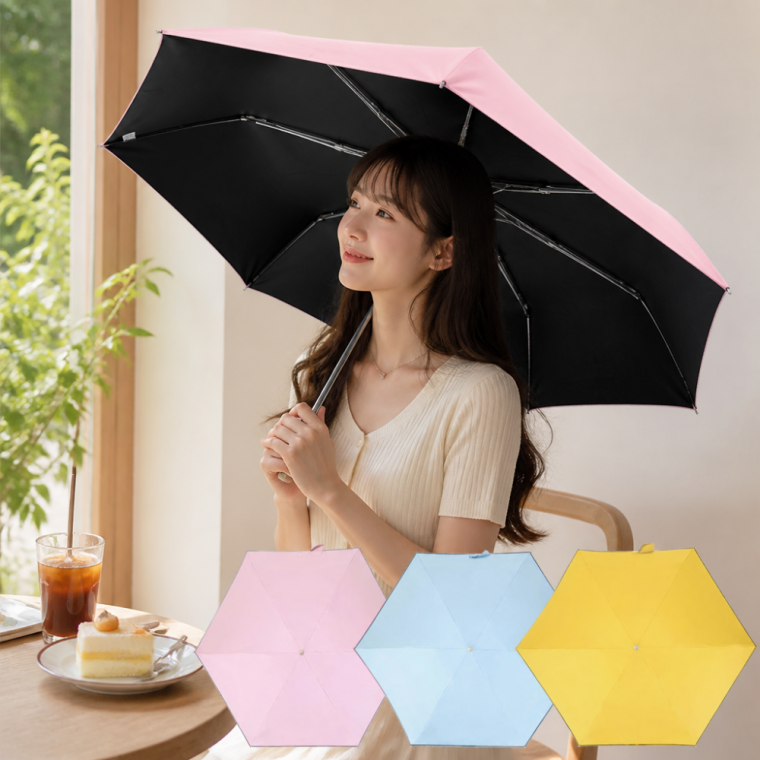 5단 양산 우산 겸용 암막 자외선차단 양우산