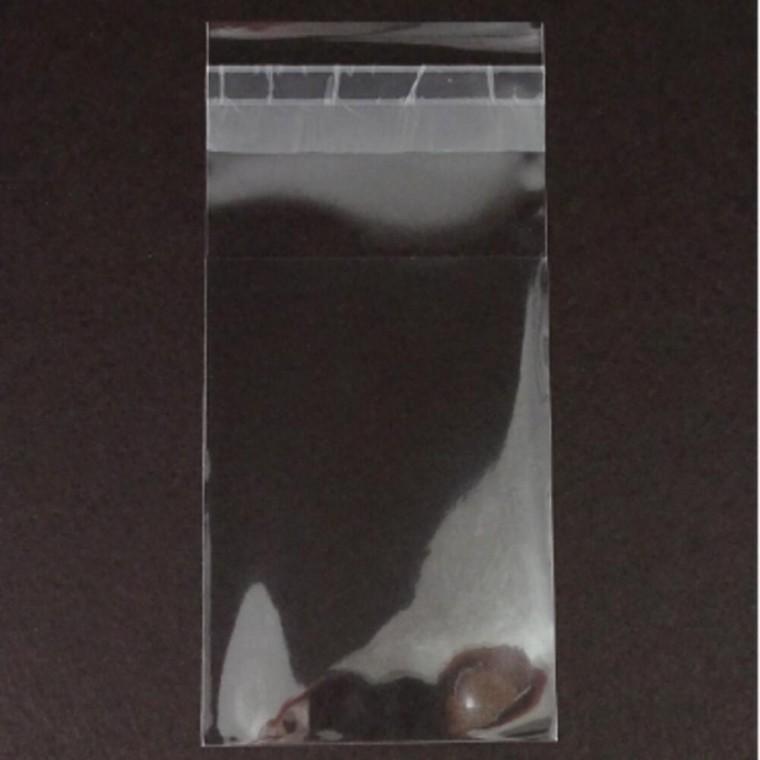 투명접착백 60x80mm 70매 비닐포장지 무지봉투 접착봉투