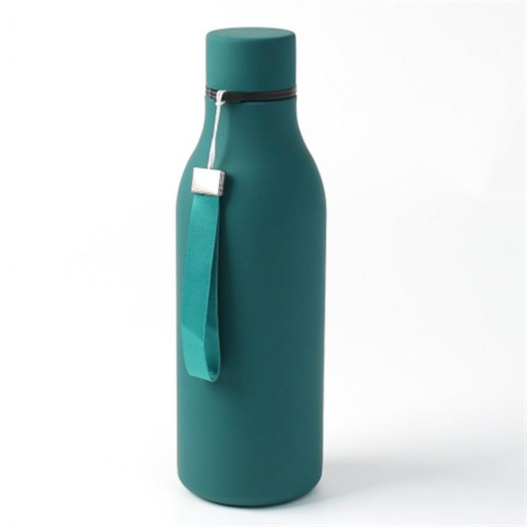 휴대용보온물병 550ml 밀폐보온병 예쁜보온병 스트랩보냉물통
