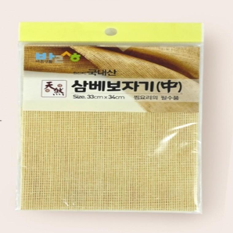 삼베보자기 중 33x34cm 3개 찜천 찜기시트 찜보자기