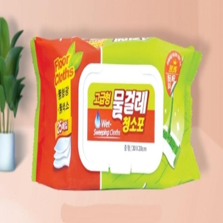 손걸레 청소포 25매 중형 30x20cm 5개 청소티슈 청소물품