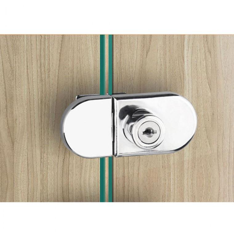 PL 트렌디 잠금장치 [영달철물] 유리정 잠금장치(85x38mm) No17