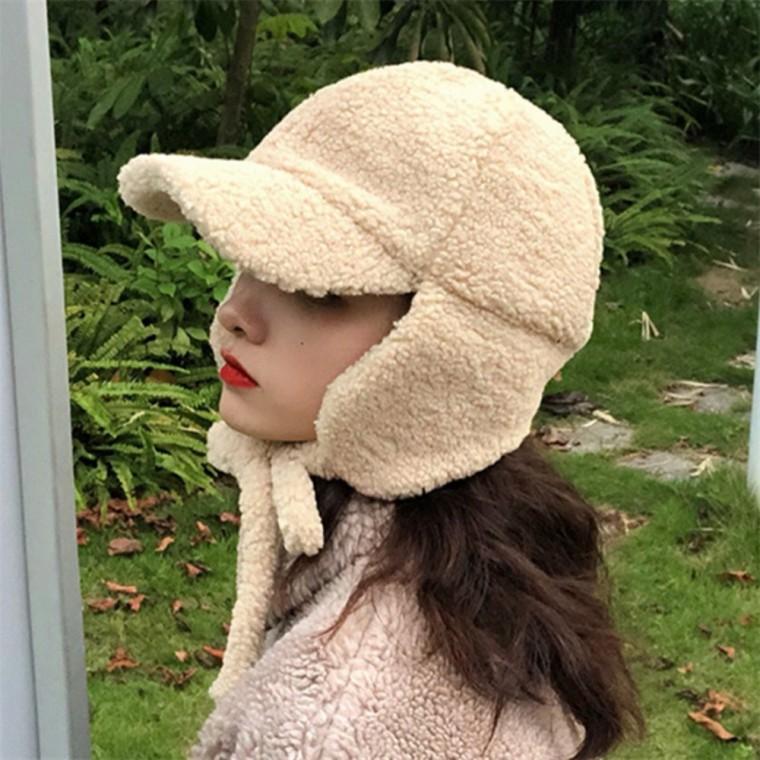 겨울 귀도리 모자 겨울여성귀도리모자 겨을모자