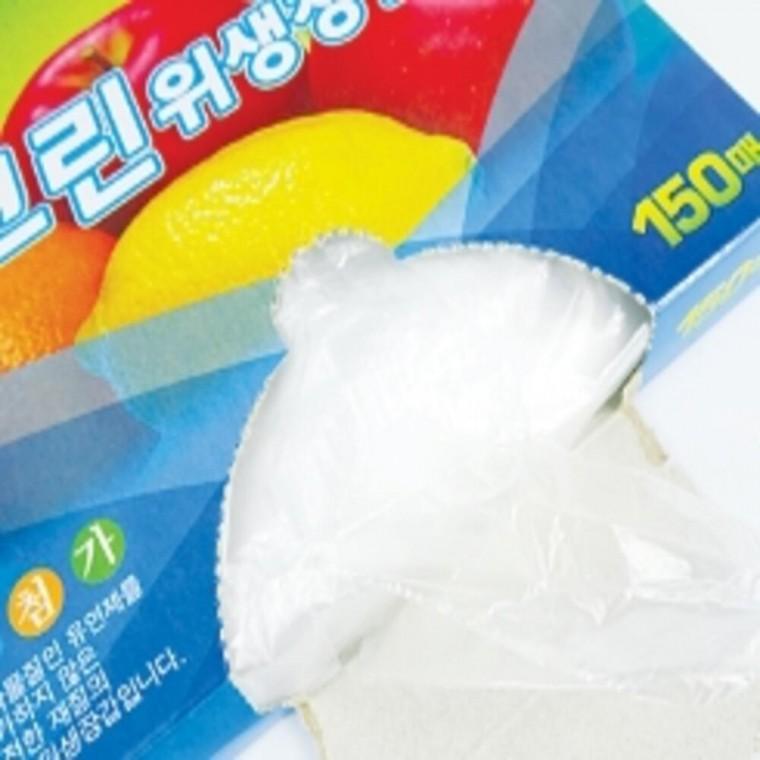 일회용 비닐장갑 150매 주방비닐장갑 위생장갑