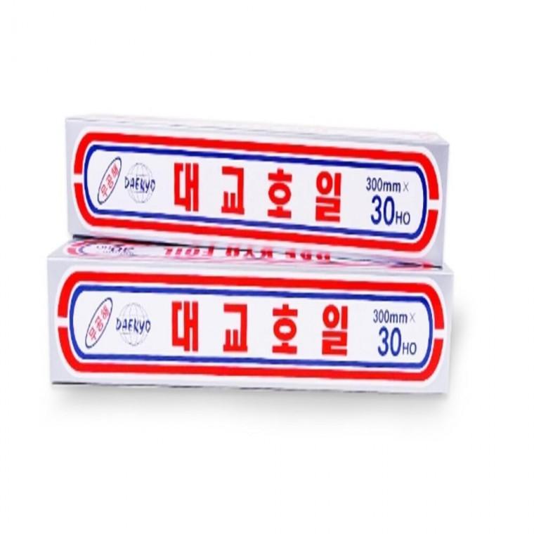 은박지 알루미늄 300mmx30HO 3개 가정용랩 알루미늄호일 은박지호일