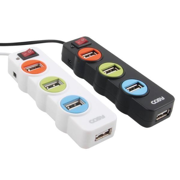 신호등 USB 4포트허브 UH1226 화이트 COSY