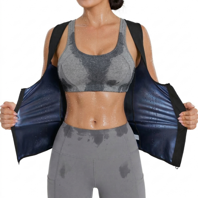 여자 민소매 땀복 조깅 나시 트레이닝 헬스복 운동복