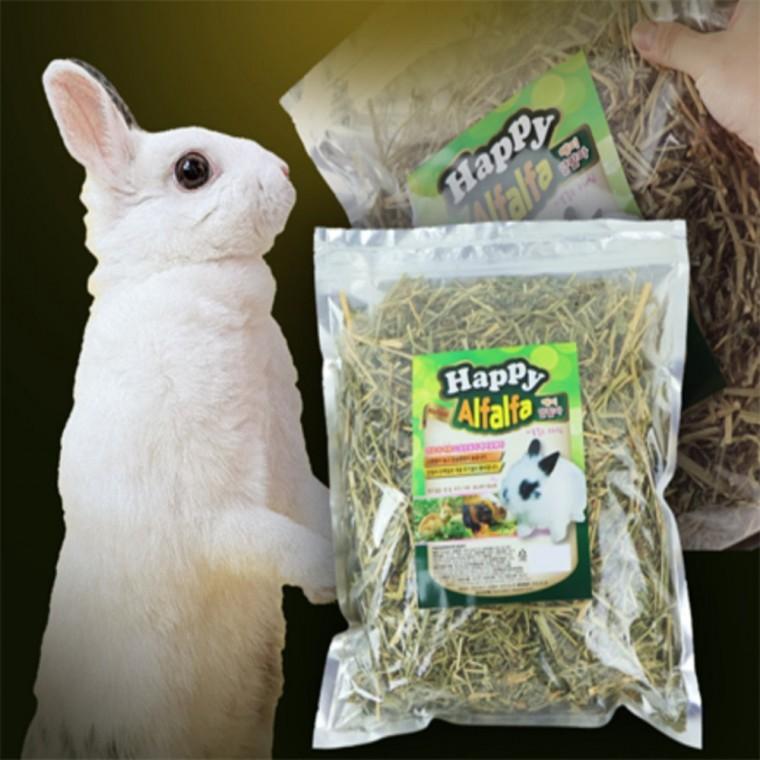 해피알파파 500g 토끼키우기 새모이