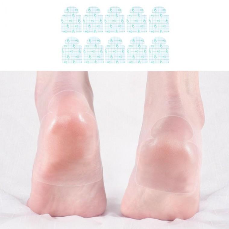 10p 발갈라짐 뒤꿈치 전용보호 발냄새제거 필름 투명패치 투명패치