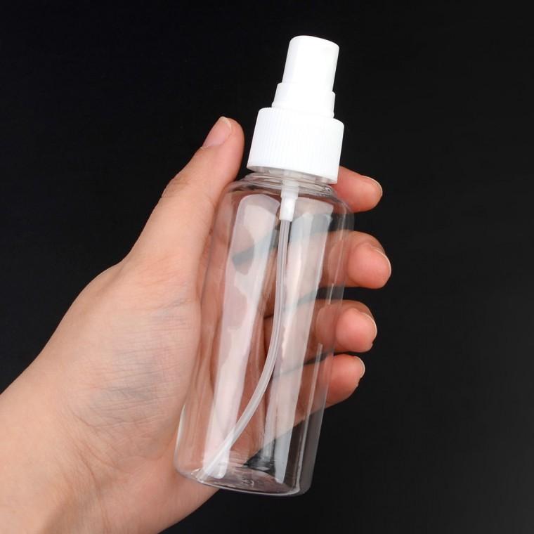 스프레이용기 100ml 투명플라스틱용기 100ML공병 분무기공병 스프레이공병 휴대용공병