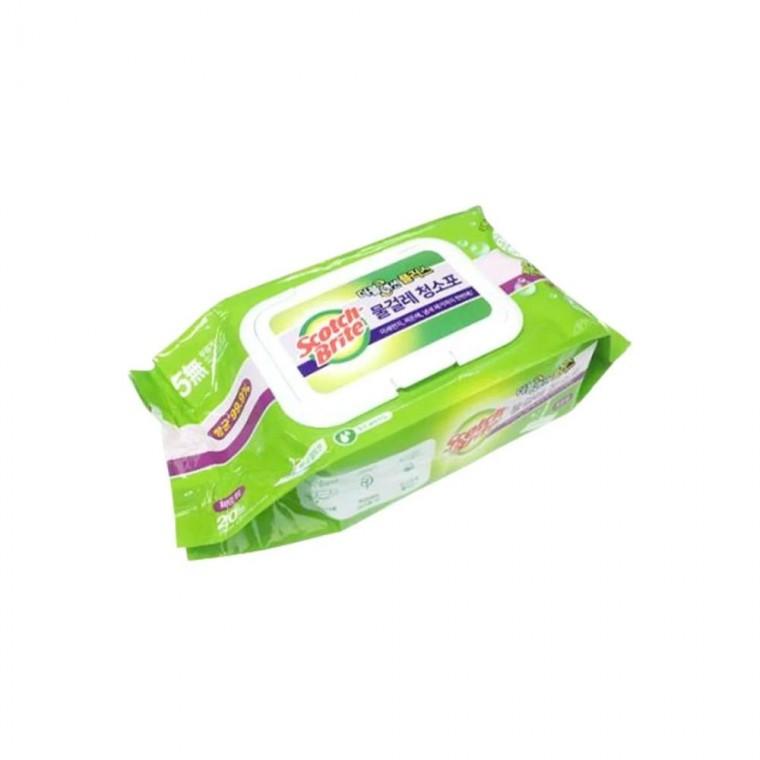 루미나D 3m scotchbrite 물걸레 청소포 표준형 20매