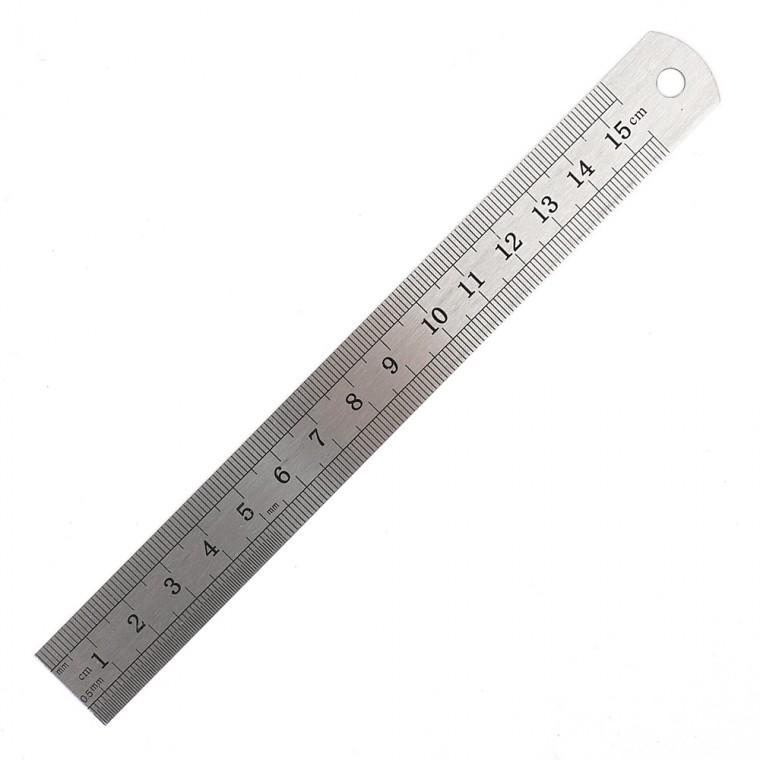 철자 15cm 15CM자 직선자 직자 쇠자 스틸자