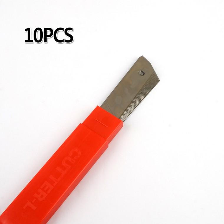 커터날L 10P 작업용커터칼 캇타칼 사무용칼 공업용커터칼 커터칼날